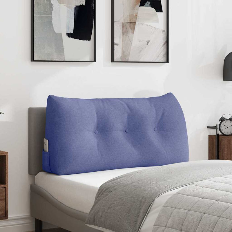 Perna pentru spate Albastru Jeans 100 x 24 x 50 cm țesătură
