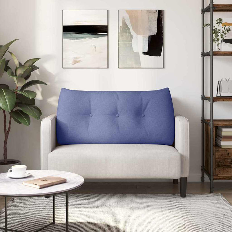 Perna pentru spate Albastru Jeans 100 x 24 x 50 cm țesătură