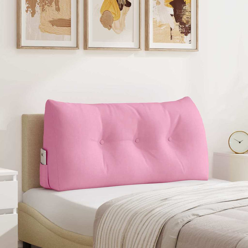 Perna pentru spate Roz 100 x 24 x 50 cm țesătură