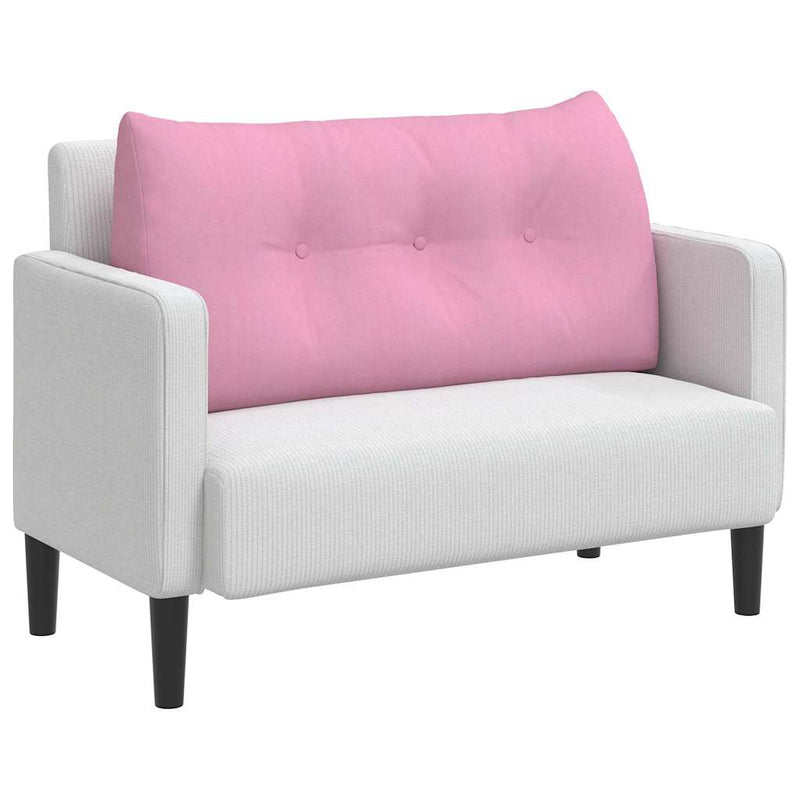Perna pentru spate Roz 100 x 24 x 50 cm țesătură