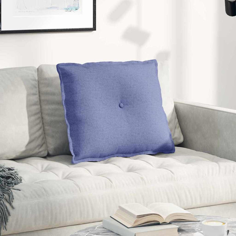 Perna pentru spate Albastru Jeans 60 x 19 x 50 cm țesătură