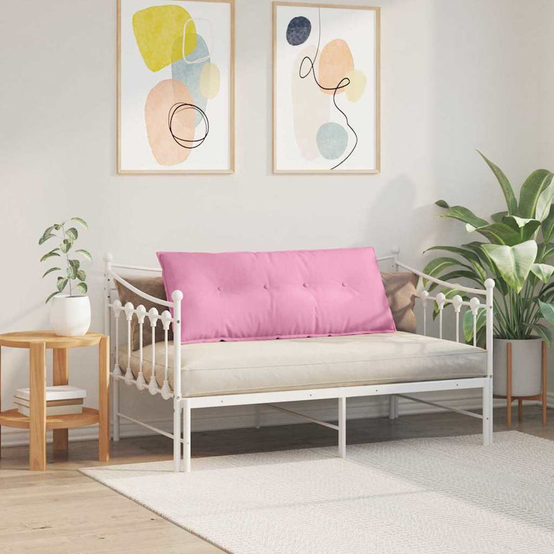 Perna pentru spate Roz 120 x 19 x 50 cm țesătură