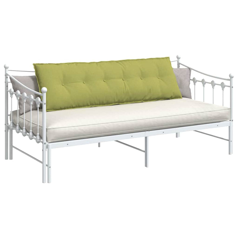 Perna pentru spate Verde deschis 160 x 19 x 50 cm țesătură