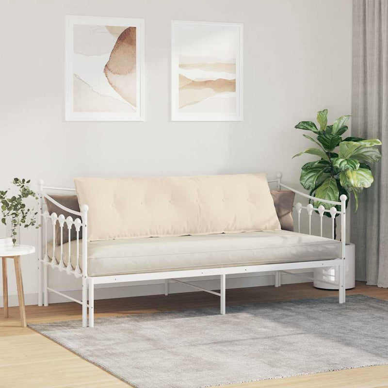 Perna pentru spate Bej 160 x 50 cm Țesătură din microfibră