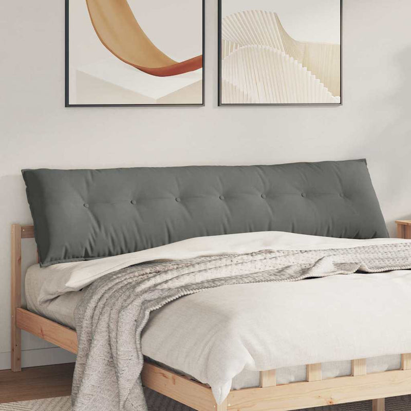 Perna pentru spate Gri închis 200 x 50 cm
