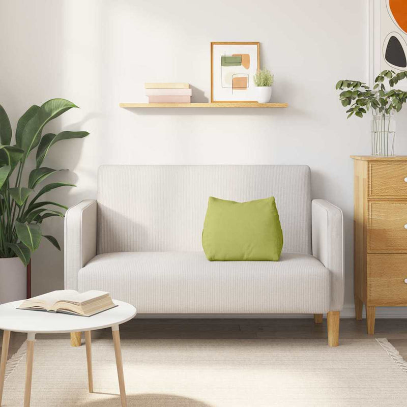 Perna pentru spate Verde deschis 45 x 20 x 35 cm țesătură