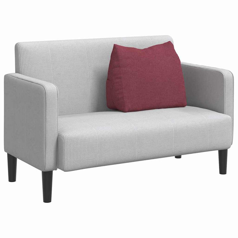 Perna pentru spate Roșu Vin 60 x 20 x 50 cm țesătură