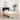 Cadru de pat cu tăblie tapițată cu headboard Negru 80 x 200 cm