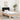 Cadru de pat cu tăblie tapițată cu headboard Negru 100 x 200 cm