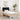Cadru de pat cu tăblie tapițată cu headboard Negru 90 x 200 cm