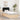 Cadru de pat cu tăblie tapițată cu headboard Negru 80 x 200 cm