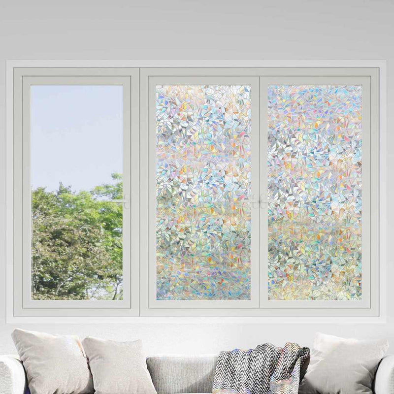 Folie statică pentru ferestre Transparent 90 x 2000 cm PVC