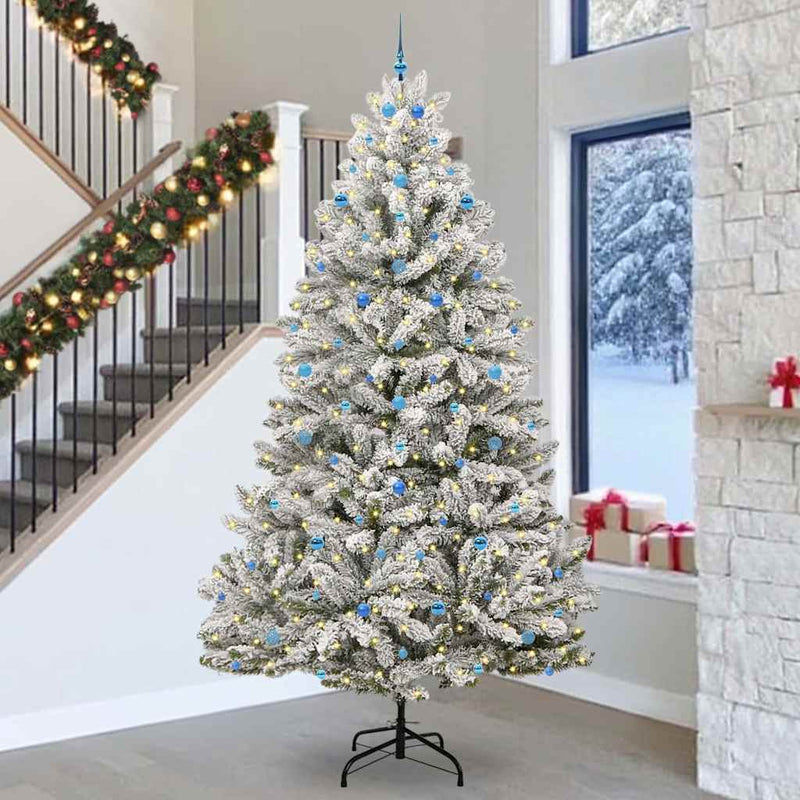 Brad de Crăciun artificial 300 cm 300 LED-uri Alb cald