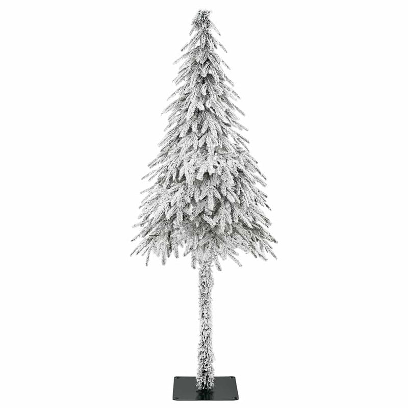 Brad de Crăciun cu 300 LED cu suport Alb 180 cm PE și Oțel
