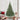 Pom de Crăciun artificial pre-iluminat Verde 210 cm PVC