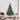 Pom de Crăciun artificial pre-iluminat Verde 210 cm PVC