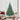 Pom de Crăciun artificial pre-iluminat Verde 210 cm PVC