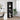 Bufet Stejar Negru 50 x 42,5 x 185 cm Lemn prelucrat