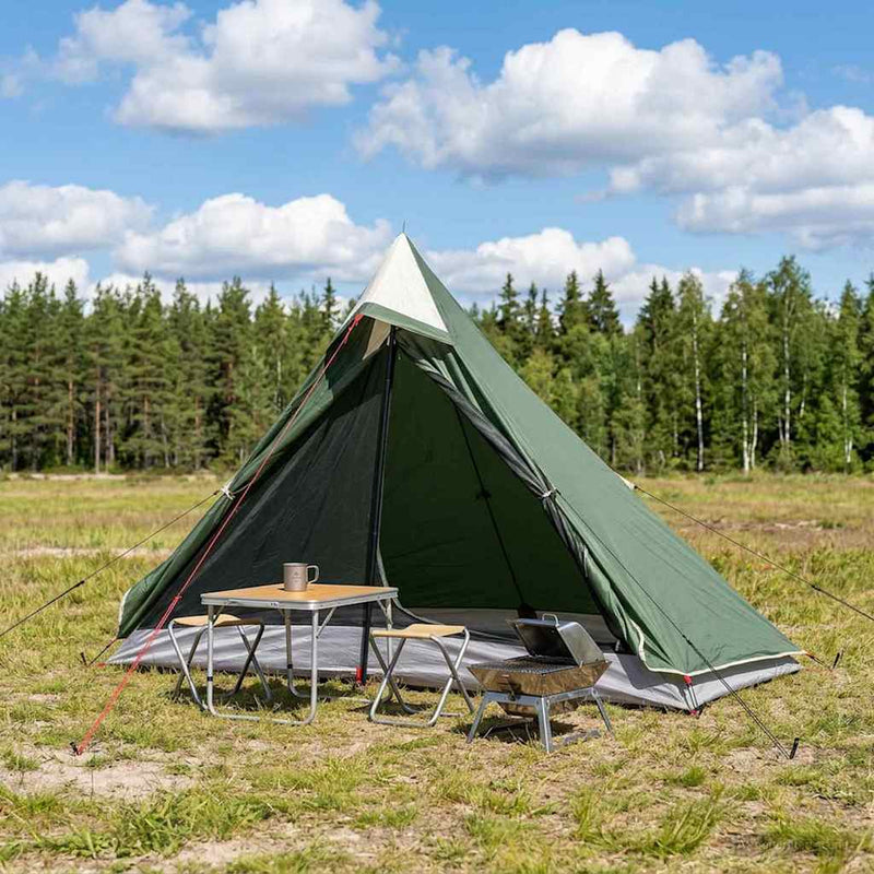 Cort de backpacking 222 x 85 x 125 cm Verde