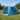 Cort tunel 505 x 330 x 204 cm albastru