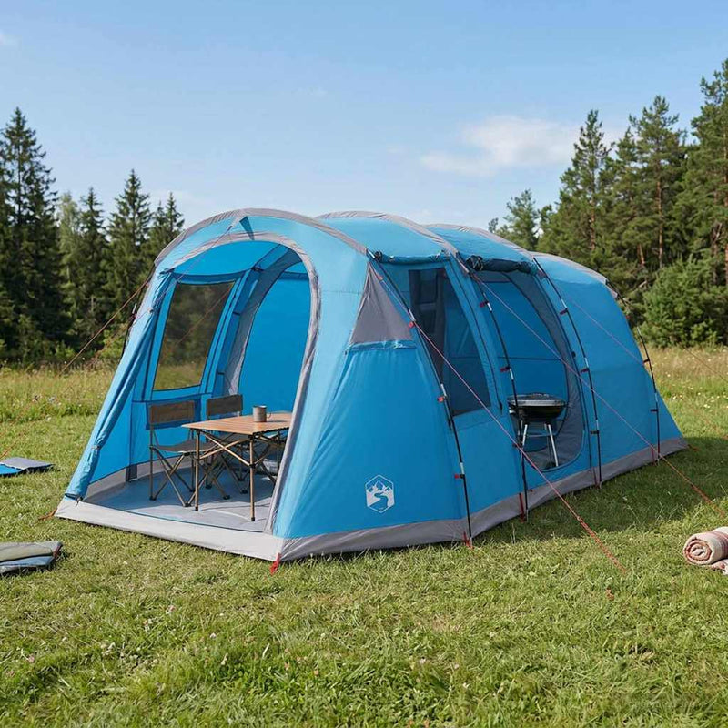 Cort tunel 505 x 330 x 204 cm albastru