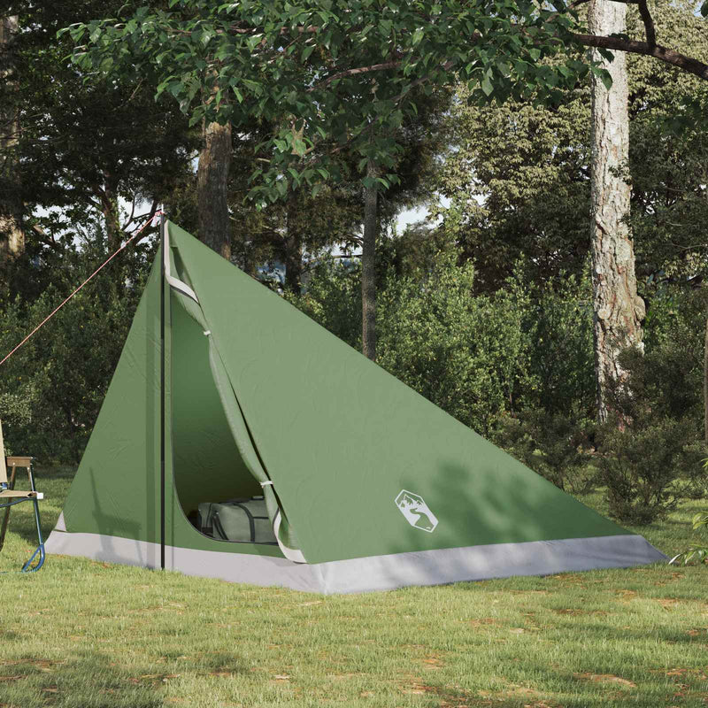 Cort de backpacking 4 persoană Verde