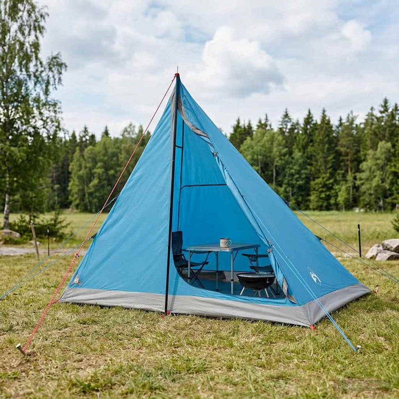 Cort de backpacking 2 persoană albastru