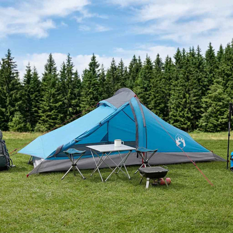 Cort de backpacking 2 persoană albastru