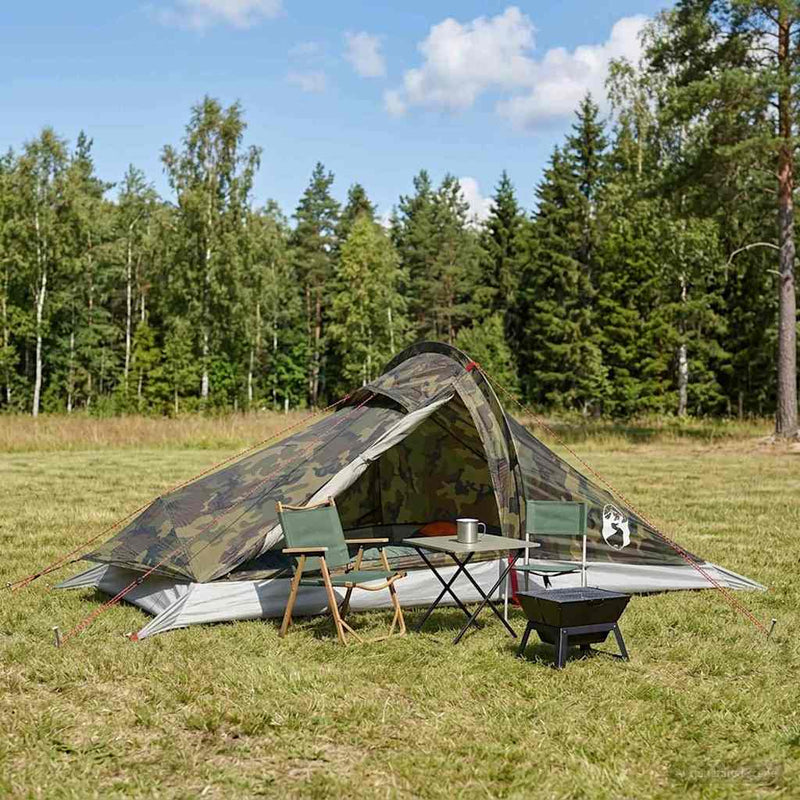 Cort de backpacking 2 persoană Camuflaj