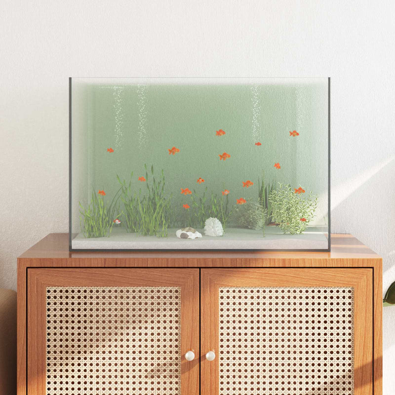 Acvariu cu depozitare Transparent 60 x 35 x 40 cm Sticlă