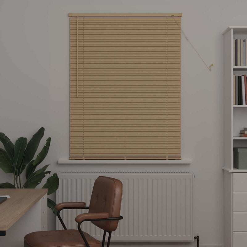 Jaluzea venetiană Maro Deschis cu Model 150 x 100 cm 25 mm PVC