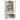 Bufet CORONA Alb 100 x 48,5 x 179 cm Lemn de pin masiv