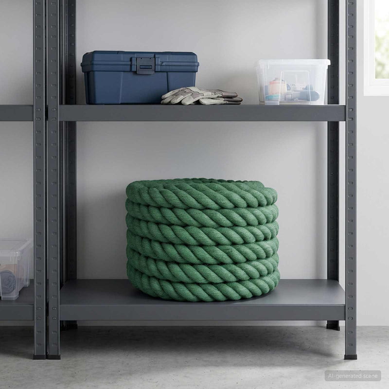 Frânghie din Jute 30 mm Verde 100% jute Tossa