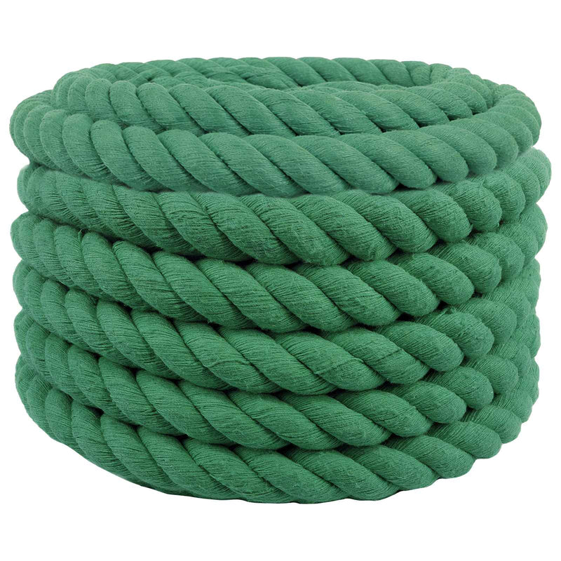 Sfoară din Bumbac 60 mm 10 m Verde 100% bumbac