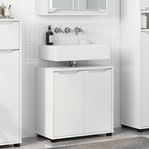 Cabinet pentru chiuvetă de baie Alb 60 x 30 x 60 cm