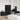 Dulap de depozitare 80 x 48 x 57 cm Lemn prelucrat Negru