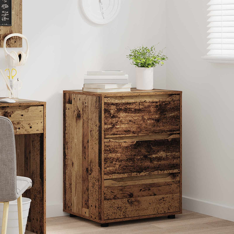 Dulap de depozitare 60 x 48 x 81 cm Lemn prelucrat Lemn Vechi