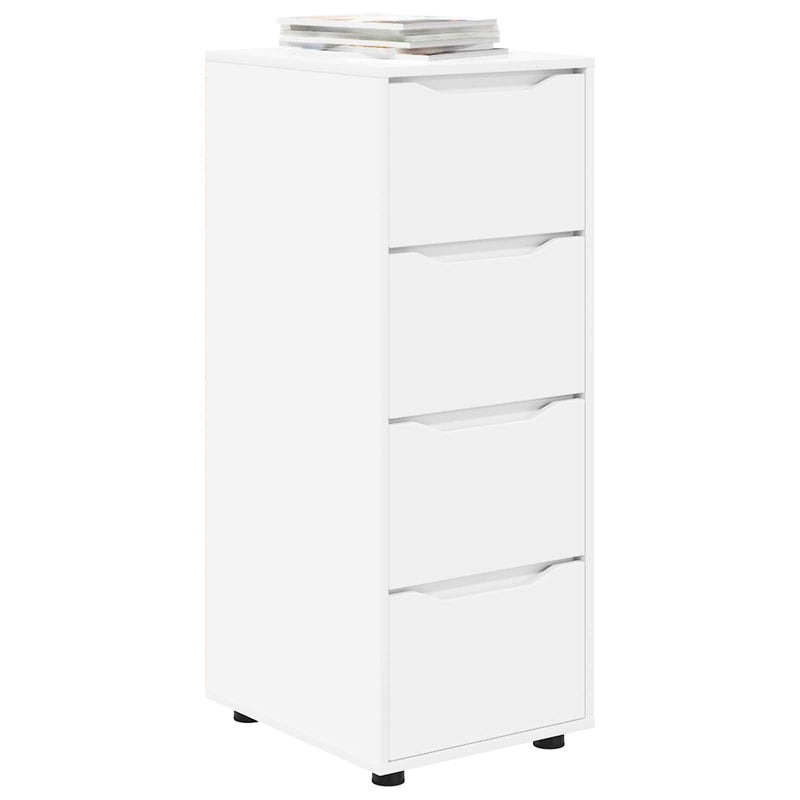 Dulap de depozitare 40 x 48 x 105 cm Lemn prelucrat Alb
