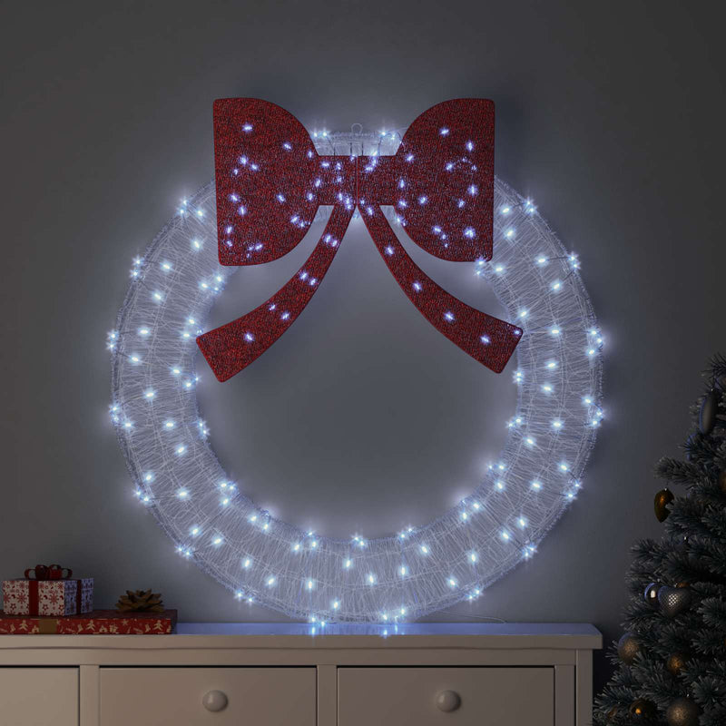 Coroană 150 LED-uri Alb rece 120 cm Acril