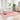 Covor antiderapant din sintetică de iepure OLITE Roz Poliester