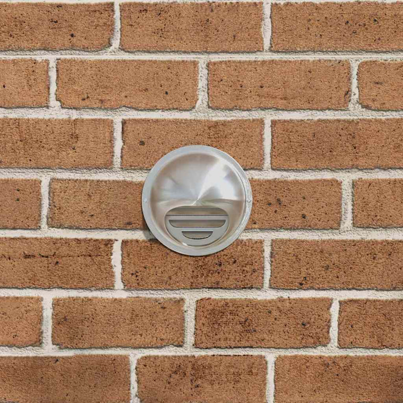 Capace de ventilație pentru aer 8 buc. Argintiu 100 mm