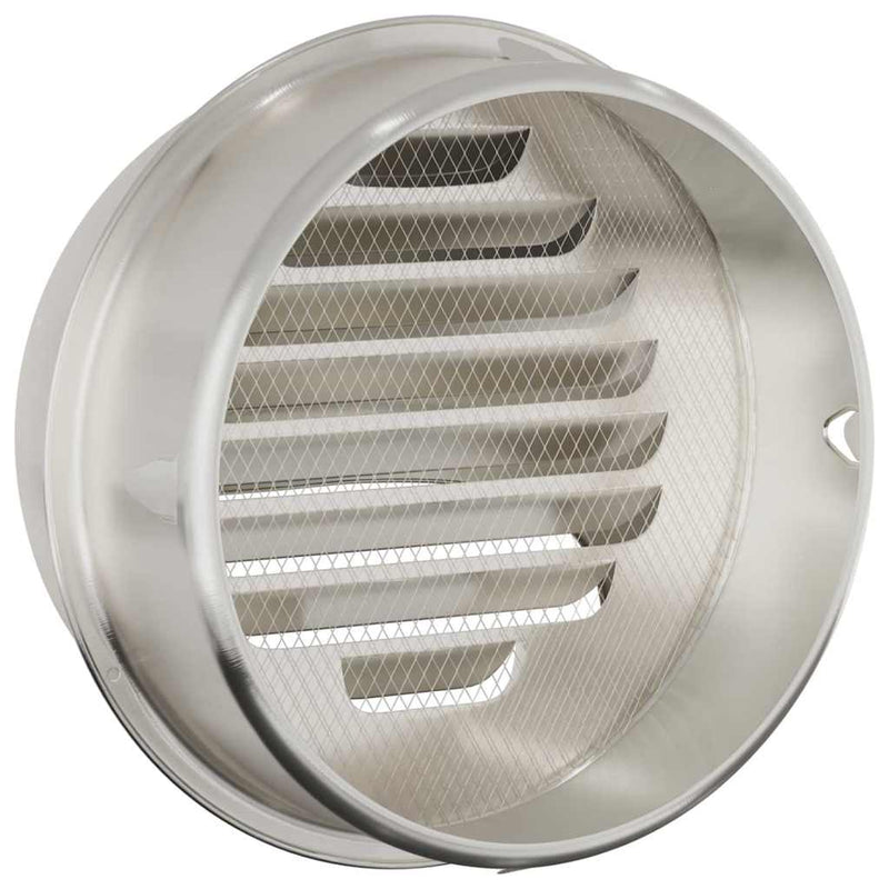 Capace de ventilație pentru aer 8 buc. Argintiu 200 mm