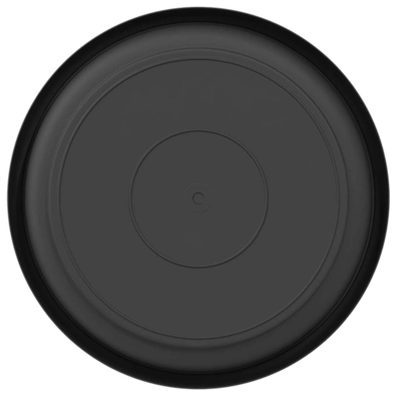 Tavă rotundă pentru flori 6 buc. Negru Ø 17,5 x 2 cm Plastic