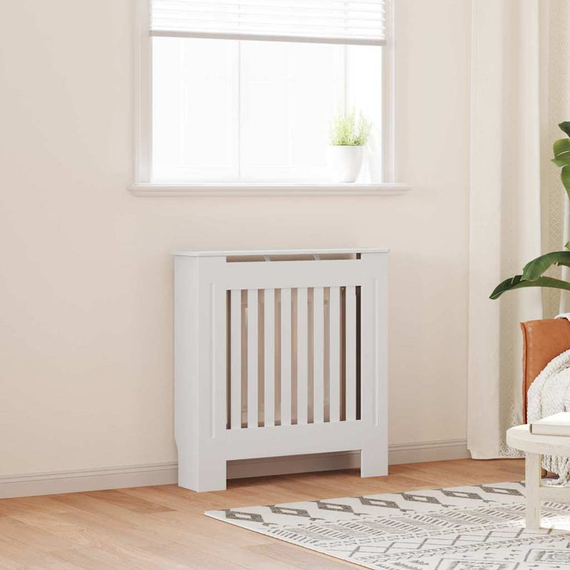 Capac pentru radiator 2 buc. Alb 78 x 19 x 81,5cm