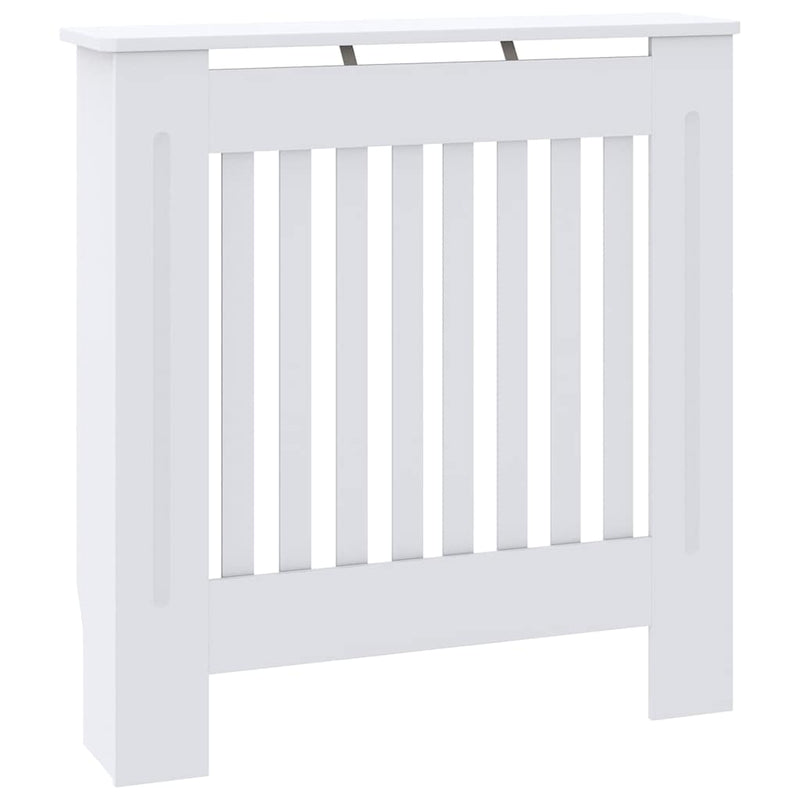 Capac pentru radiator 2 buc. Alb 78 x 19 x 81,5cm