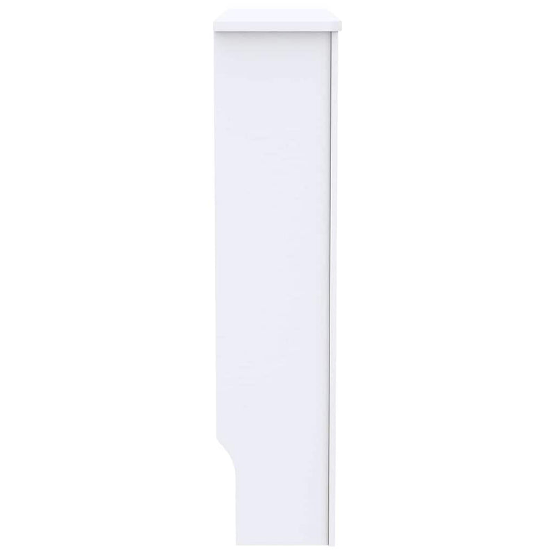 Capac pentru radiator 2 buc. Alb 78 x 19 x 81,5cm