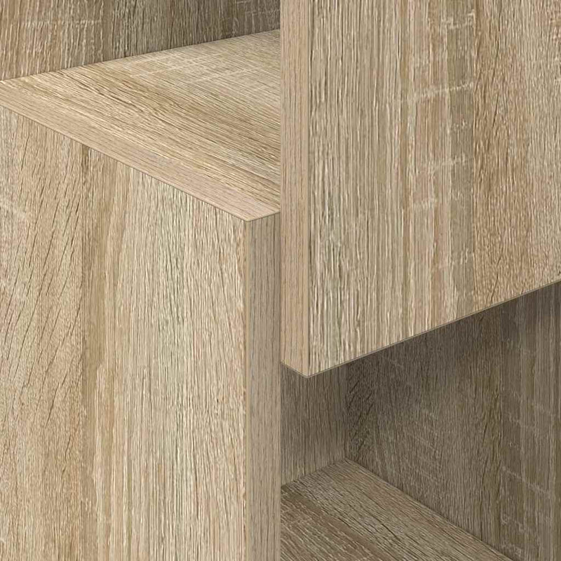 Dulap de colț 25,5x25x80cm Lemn prelucrat Stejar Sonoma