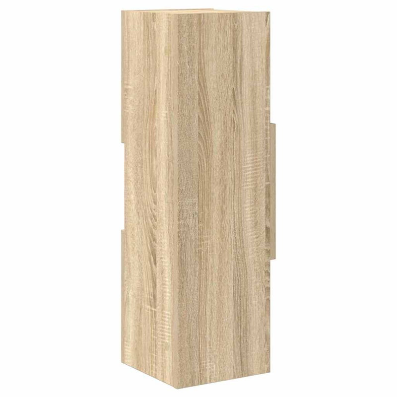 Dulap de colț 25,5x25x80cm Lemn prelucrat Stejar Sonoma