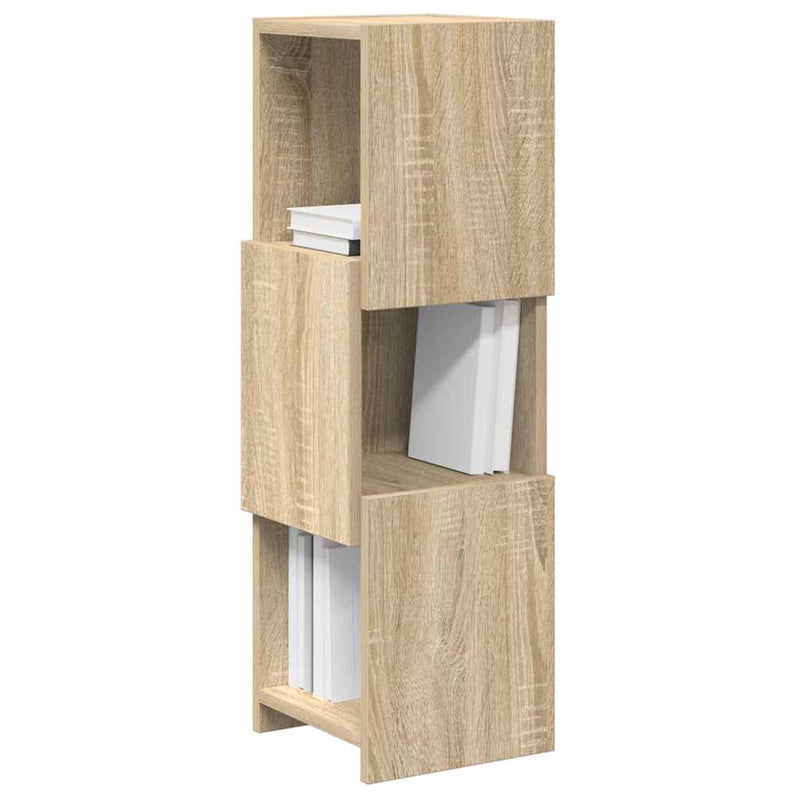 Dulap de colț 25,5x25x80cm Lemn prelucrat Stejar Sonoma