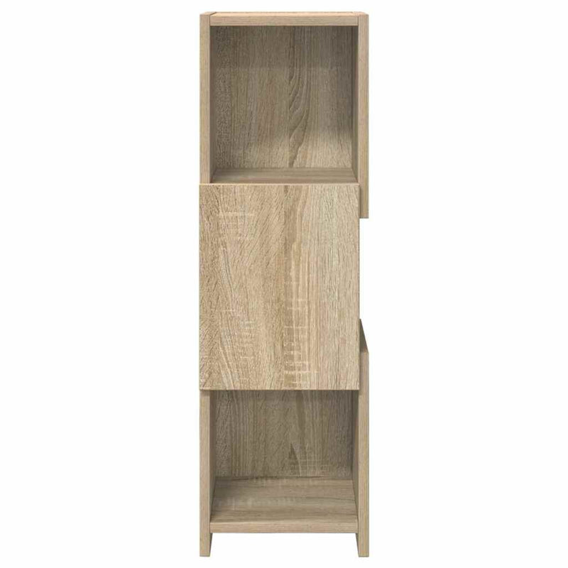 Dulap de colț 25,5x25x80cm Lemn prelucrat Stejar Sonoma